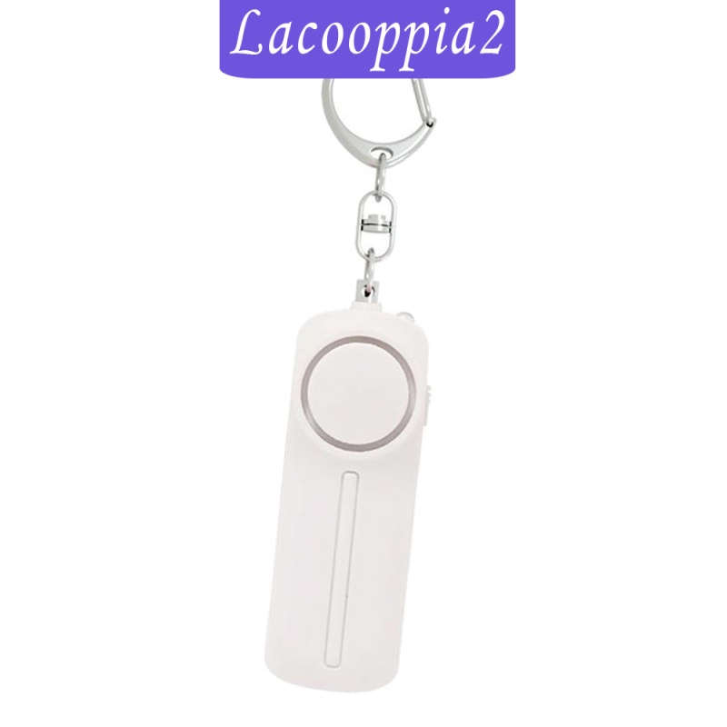 Móc Khóa Báo Động Khẩn Cấp Lacooppia2 Có Đèn Led 130db Đen