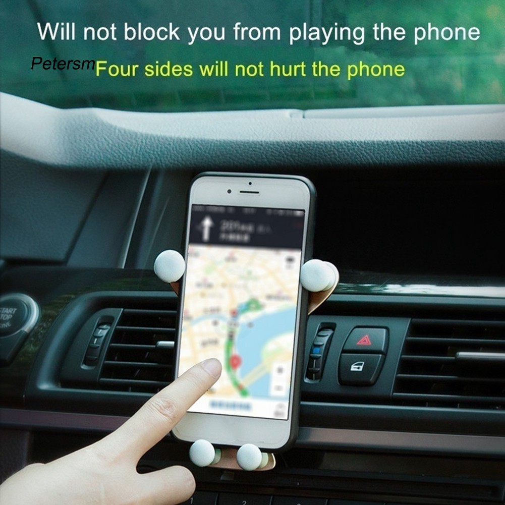 Kẹp giữ điện thoại gắn lỗ thông gió trên xe hơi | BigBuy360 - bigbuy360.vn