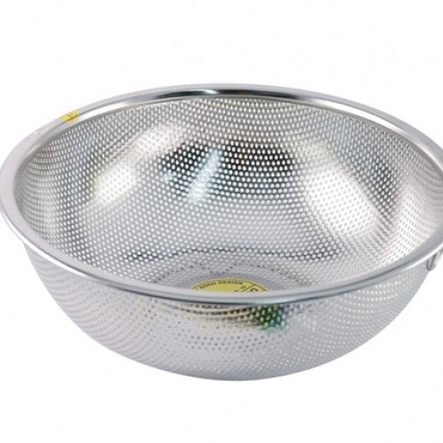 Rô Lưới Lược Inox Có Tay Tầm Hàng Dày -R2 đựng trái cây và đồ chiên cao cấp