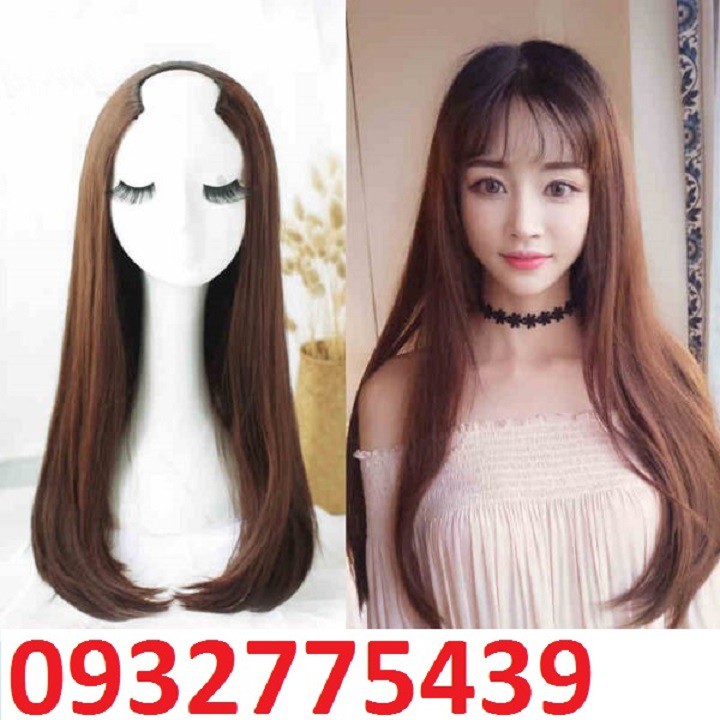 Tóc giả kẹp chữ U hàn quốc TG25