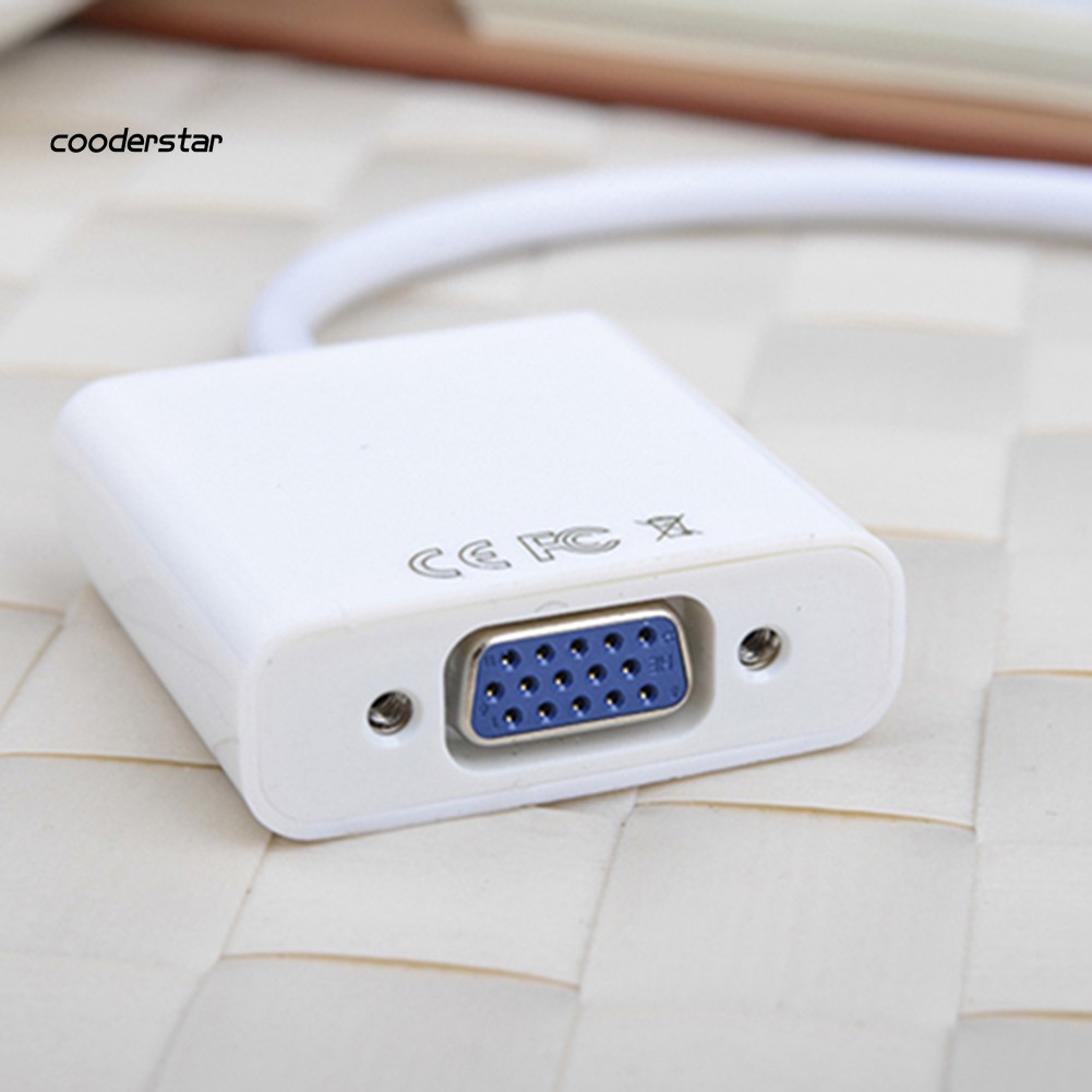 Cáp Chuyển Đổi Từ Cổng Mini Dp Sang Vga Cho Macbook Pro