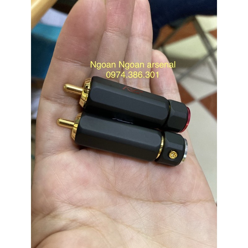 Jack rắc AV  hoa sen cao cấp nhập khẩu Made in Taiwan chính hãng. Báo giá 1 Jack.