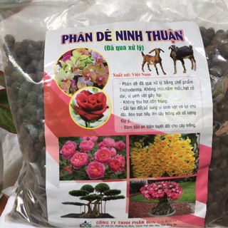Phân dê cho hoa lan và cây cảnh