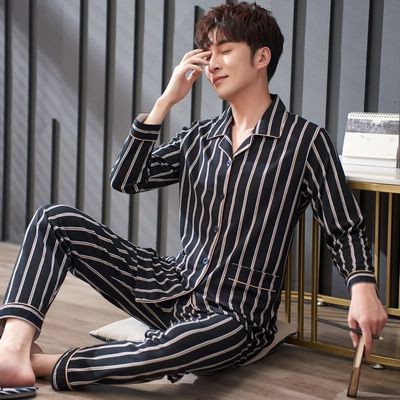 Bộ Đồ Ngủ Dài Tay Thanh Lịch Thời Trang Cho Nam
