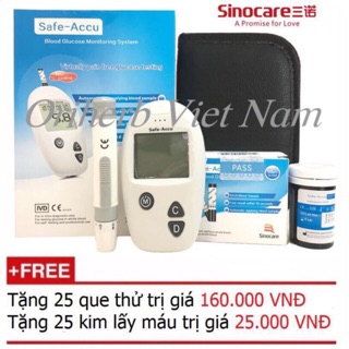 Máy đo đường huyết safe-Accu