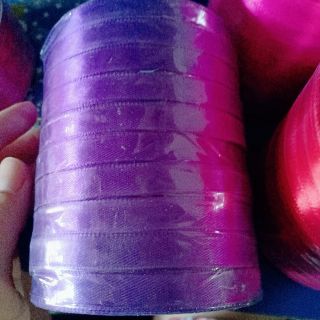Cuộn Ruy băng lụa satin 1cm