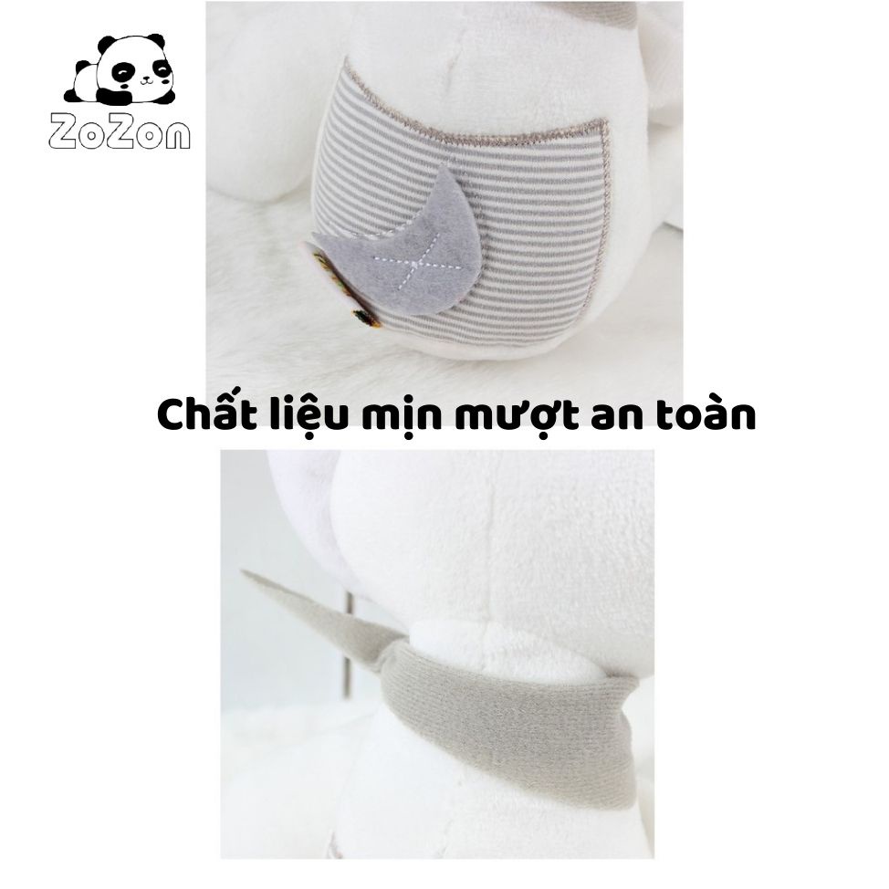 Thú nhồi bông động vật mềm mại đáng yêu ngộ ngĩnh dành cho bé