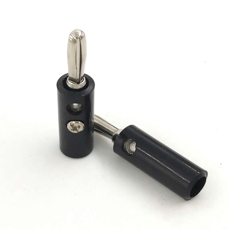 Set 10 đầu kết dây loa đen/đỏ 4mm