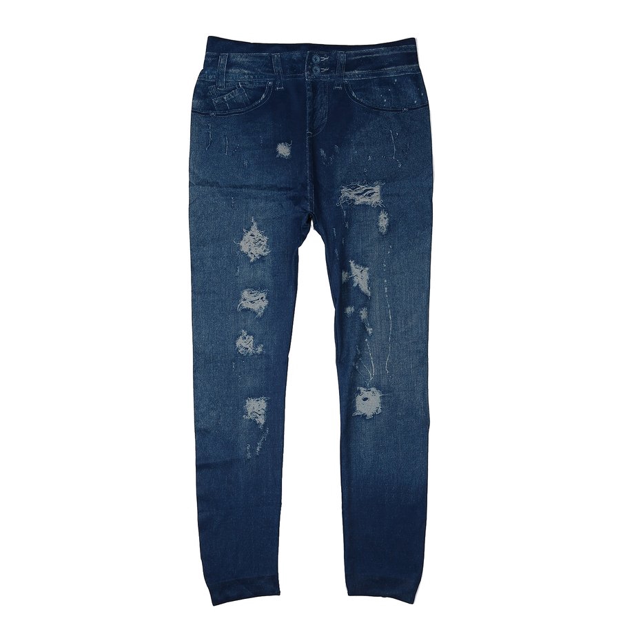Quần dài ôm giả jean thời trang cho nữ | BigBuy360 - bigbuy360.vn