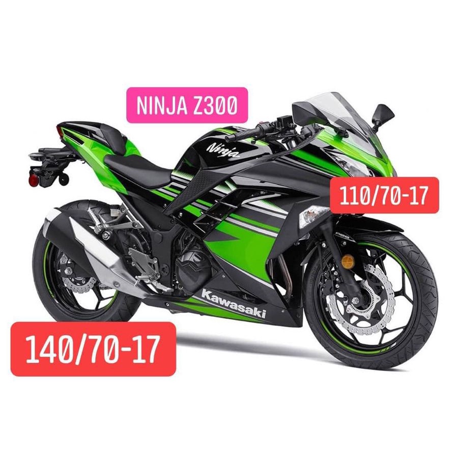 VỎ LỐP YAMAHA R15V3 / R3-KAWASAKI NINJA Z300 &amp; Z250 (110/70-17 &amp; 140/70-17) CMI_004 cameltire_fast