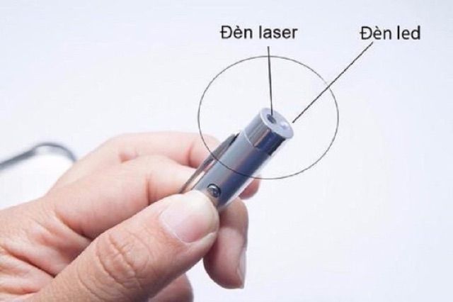 Bút thuyết trình đa năng 4 trong 1 vỏ kim loại