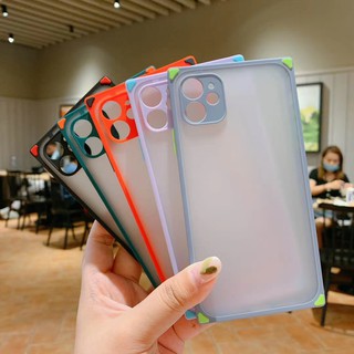 Ốp Điện Thoại Viền Vuông Họa Tiết Khối Lập Phương Cho Iphone 11pro Max X Xs Xr 6 7 8plus