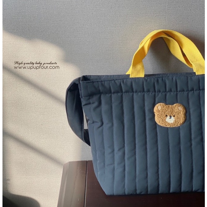 Túi đeo vai đa năng thêu họa tiết thời trang 2022 cho mẹ bé