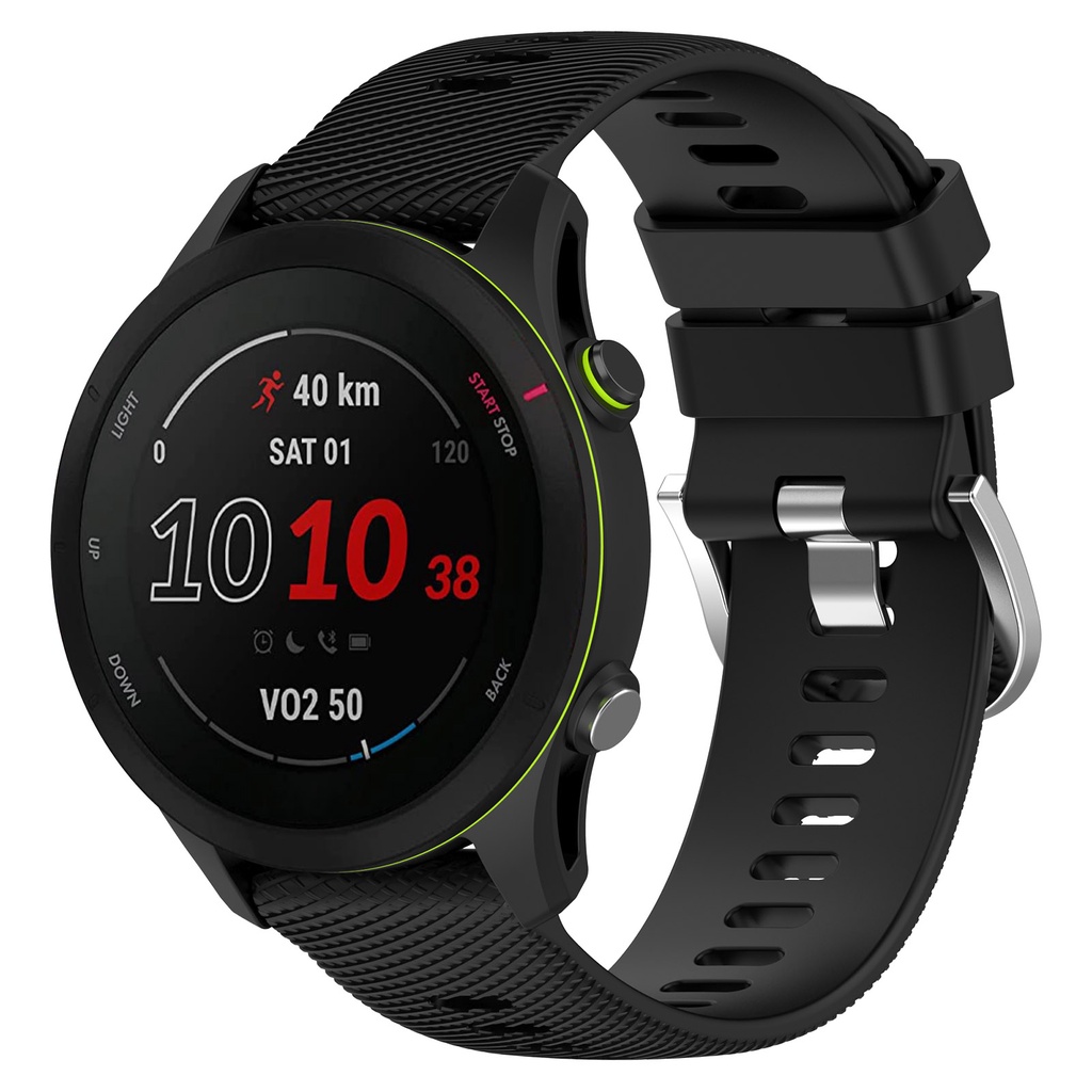 Dây Đeo Silicon 18 / 22mm Thay Thế Cho Đồng Hồ Garmin Forerunner 255 255S 265 265S / Vivoactive 4 4S / Venu 2 2S