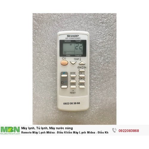 Remote điều hoà Sharp CRMC