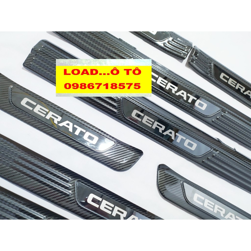 Ốp Chân Vân Carbon KIA Cerato 2019-2021 Cao Cấp Nhất Thị Trường