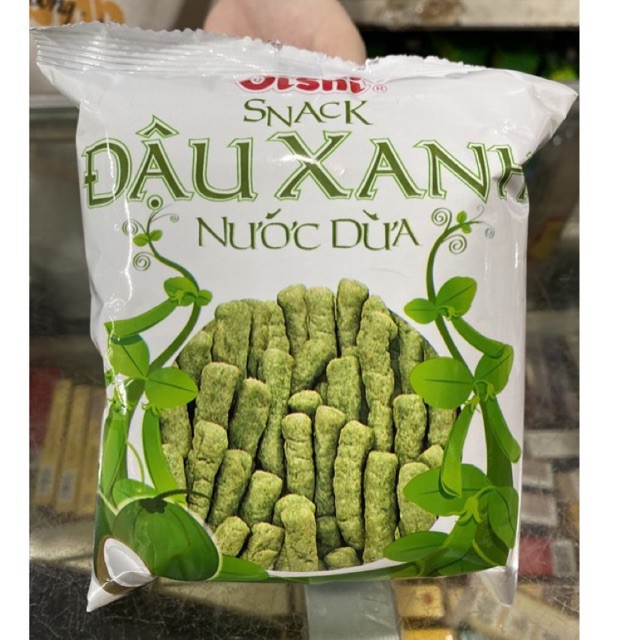 Bim Bim đậu xanh nước cốt dừa/  Oishi đậu xanh nước dừa 16g
