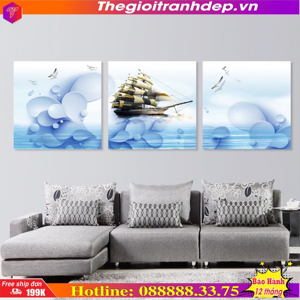 Bộ 3 Tranh Q16-134-DH