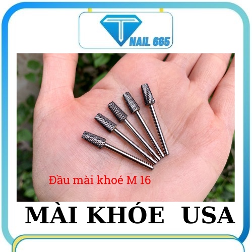 Đầu mài khóe móng nail , Đầu mài móng kim loại Titan cao cấp