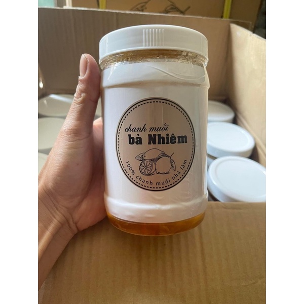 Chanh muối bà nhiêm hũ 1kg chuẩn ngon date mới mẫu mới nhất