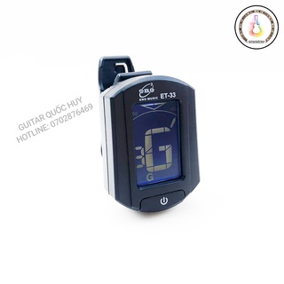 Tuner ET-33 - Máy lên dây đàn Guitar - Máy chỉnh dây đàn Guitar