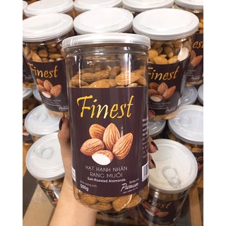 500G HẠNH NHÂN LÕI NGUYÊN HỘP HẠT LỚN NHẬP KHẨU