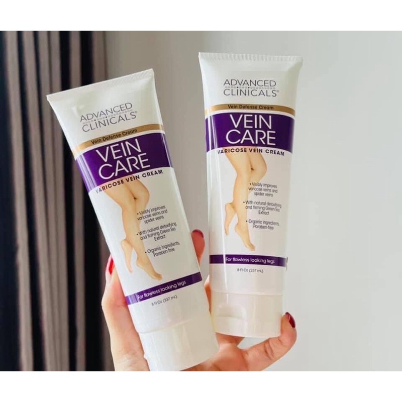 Kem thoa giãn tĩnh mạch Vein Care Advanced Clinicals