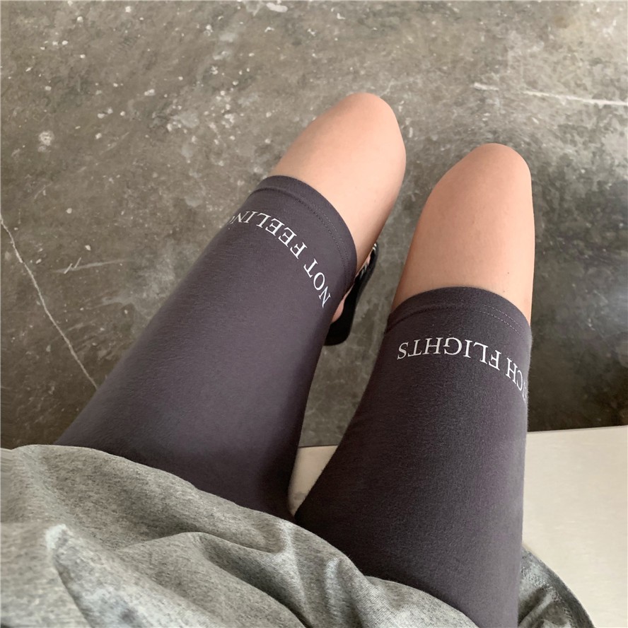 [ORDER] quần legging lửng feeling kiểu dáng hàn quốc, mẫu mã mới nhất, chất liệu co dãn thoáng mát