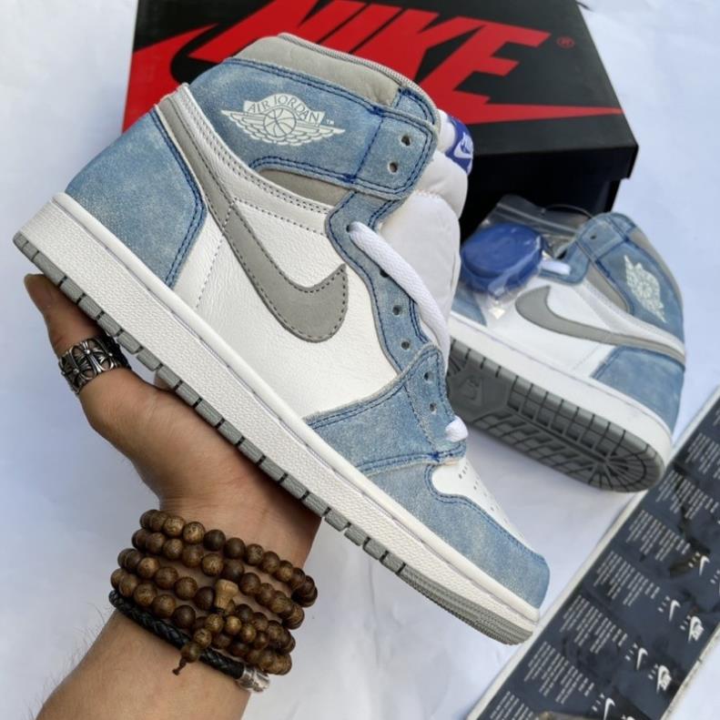 (vitazone742) Giày cao cổ Hyper Royal xanh nỉ [ Tặng dây giày] Giày xanh nỉ cổ cao siêu hot 2021 | BigBuy360 - bigbuy360.vn