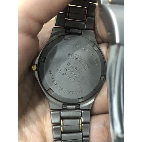ĐỒNG HỒ SI NHẬT CHÍNH HÃNG DÂY TITANIUM DÀNH CHO NỮ HOẶC NAM TAY NHỎ - THƯƠNG HIỆU VINCENT