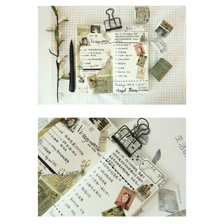 MD - Combo washi tape, sticker và stamp