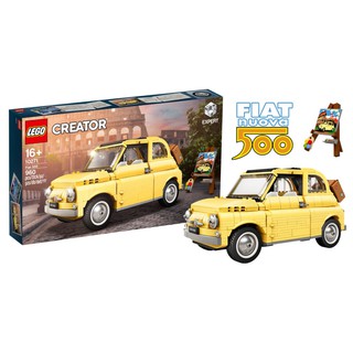 10271 Creator Expert Fiat 500 - Đồ chơi lắp ráp Đồ chơi lắp ráp Iego - siêu xe nhãn hiệu FIAT