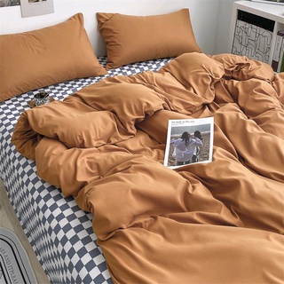 Bộ chăn ga gối cotton tici mix màu vintage xinh xắn - bộ vỏ chăn , ga giường , vỏ gối kembeddingdecor