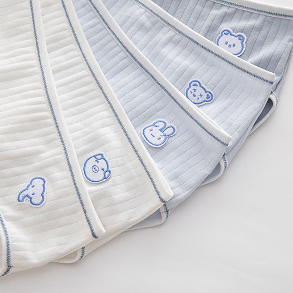 Quần lót nữ cotton kháng khuẩn ôm dáng gợi cảm, Quần chíp nữ họa tiết baby dễ thương DOPICO L861