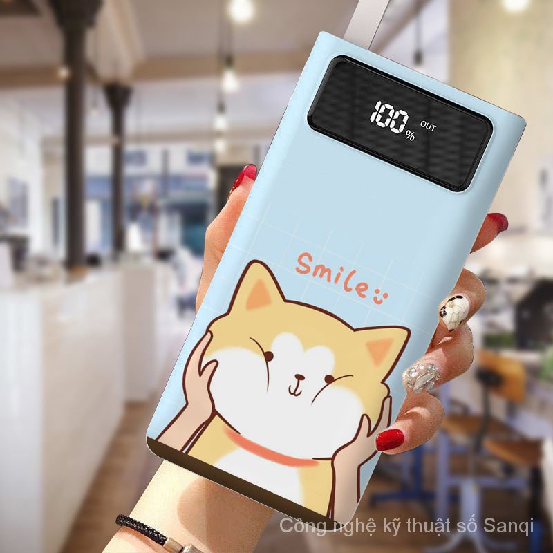 Pin sạc dự phòng nhỏ gọn sạc nhanh siêu bền dung lượng lớn 50000Mah/ 40000ma/ 30000ma dành cho sinh viên
