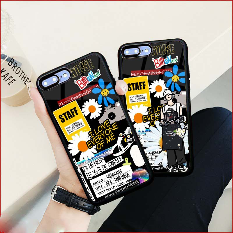 Ốp Lưng Kính Bóng 13ProMax 12ProMax 11ProMax XSMAX X XS 7Plus FUKISHOP