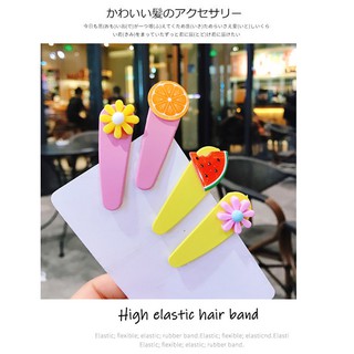 Set 2 kẹp tóc Trái cây 4 mùa XINH