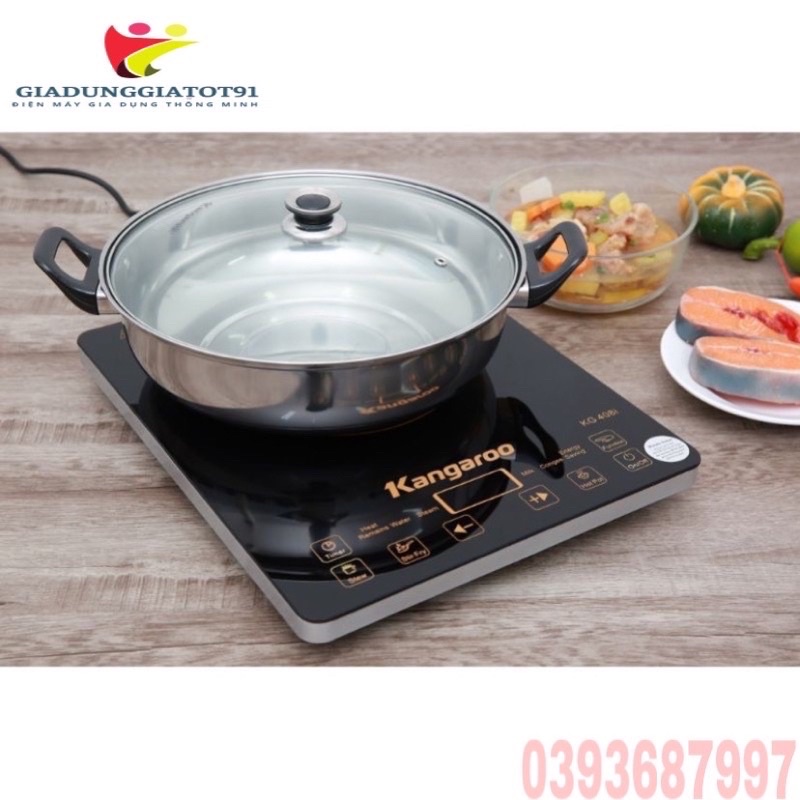 ☘️BẾP TỪ ĐƠN KANGAROO KG480i CHỨC NĂNG NẤU ĐA NĂNG BẢO HÀNH 12 THÁNG