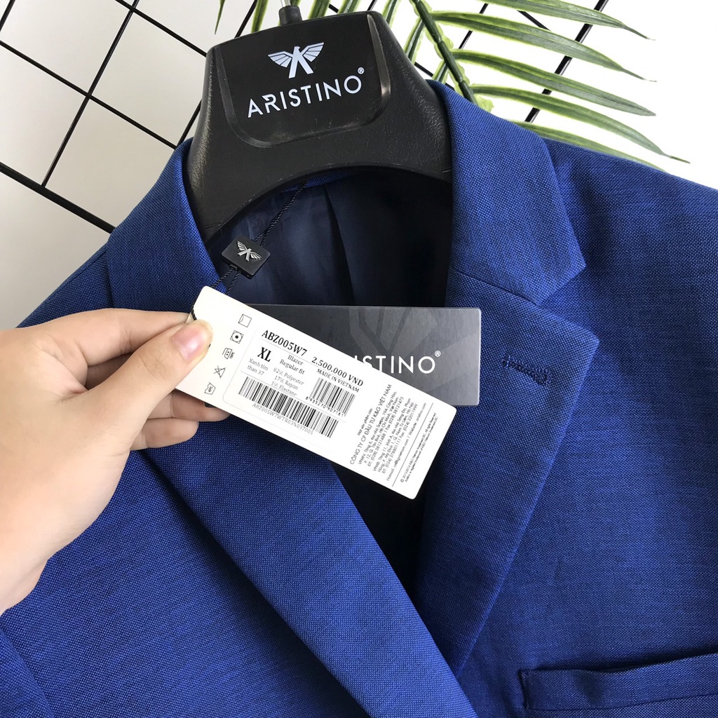 Áo Blazer nam Aristino ABZ005W7 màu tím than TAG 2500K