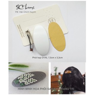 Set kẹp phôi tạo sẵn (kẹp bấm 6cm)