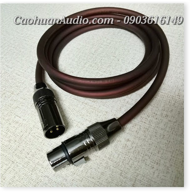 Dây micro Jack Canon XLR đực ra XLR cái 2m