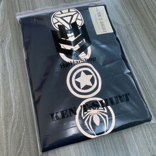 Áo Thun Phản Quang Nam Marvel 4 Logo Cotton 75 Co Giãn 4 Chiều