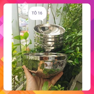 Bộ 5 cái tô chén xoắn inox 2 lớp cách nhiệt loại 1