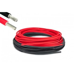 10 mét dây điện Đỏ hoặc Đen DC 4.0mm 1500VDC chuyên dụng cho điện mặt trời