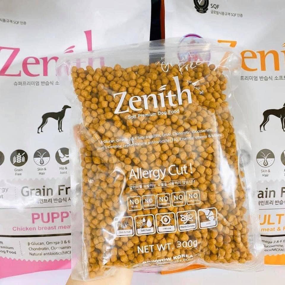 Thức ăn hạt mềm zenith cho chó và mèo Hàn Quốc