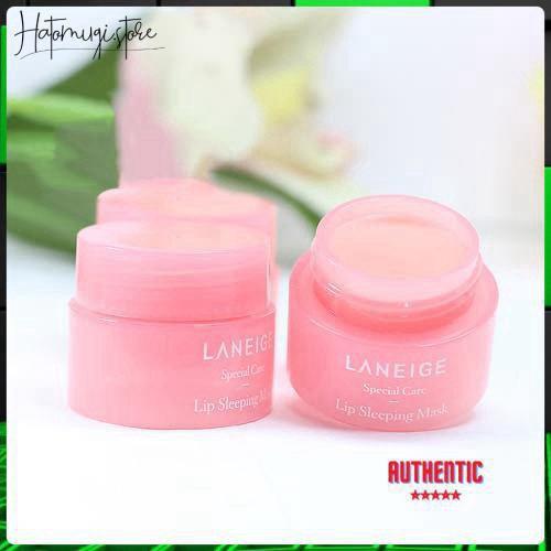 Mặt Nạ Môi Laneige Mini Chính Hãng Hàn Quốc, Son Ủ Dưỡng Môi, Mặt Nạ Môi Hộp 3g