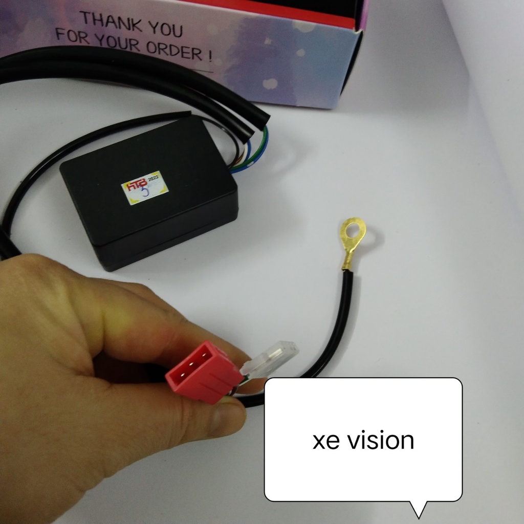 Mạch Tắt Đèn Wave,Vision,SH,Winner X,Lead,ABL, Surius, Future... Kèm autu pasing pro lắp zin không chế cháo cắt dây zin