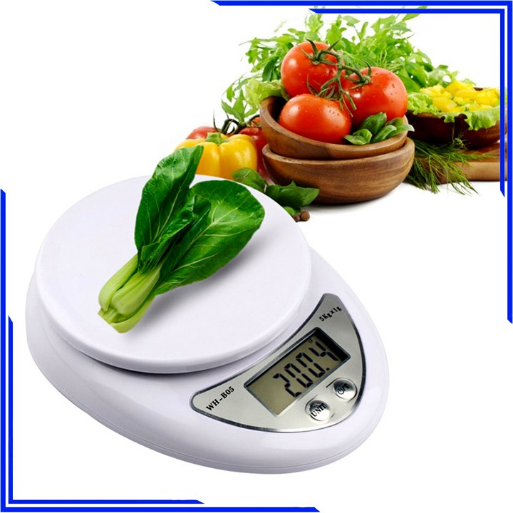 Cân tiểu ly điện tử 5kg Electronic Kitchen Scale