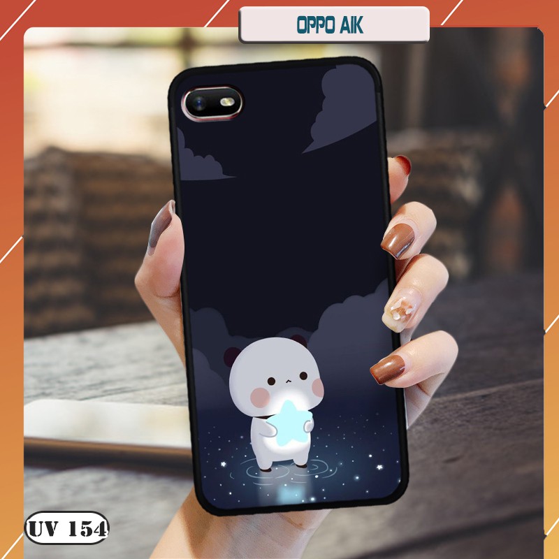 Ốp lưng nhám Oppo A1k - in hình