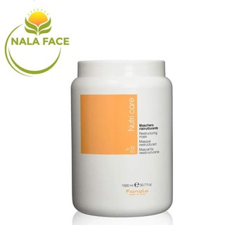 Ủ Tóc Fanola Nutri Care phục hồi hư tổn Maschera Ristrutturante 1500ml từ Ý